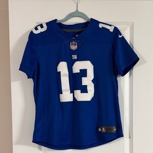 Nike Blue NY NFL On Field Jersey Beckham Jr #13